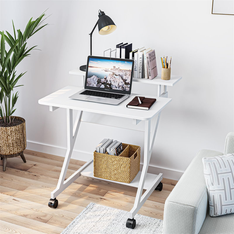 Metal Base Computer Desk