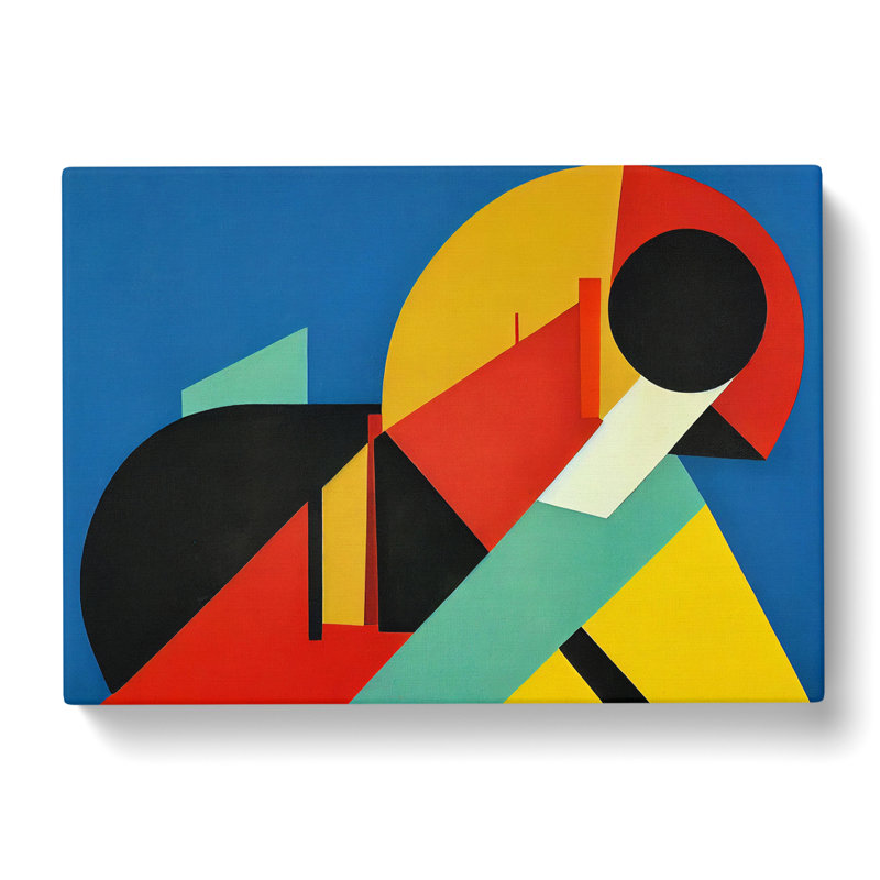 Bauhaus Modern Vol.1 Abstract - Wrapped Canvas, 35cm H x 50cm W x 3cm D
