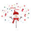 Adhésif décoratif Merry Christmas