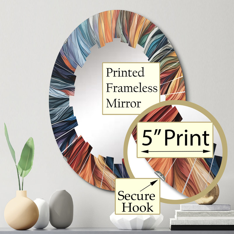 Miroir mural Zenora, 30 po x 20 po