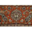 Tapis unique gris anthracite / brun en laine nouée à la main 8 pi x 10 pi 4 po One Age