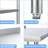 Sweeny Stainless Steel Top Height-Adjustable Workbench-1565626121