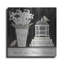 «Amaryllis Still Life» par Cindy Jacobs, art mural en métal-673888730