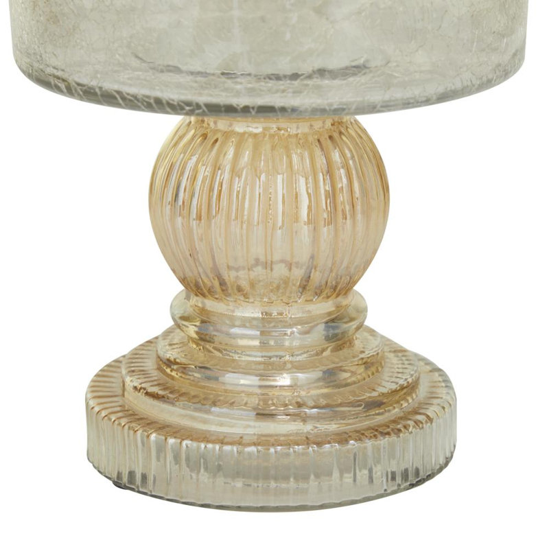 Aristodemo Shumake Glass Tabletop Votive Holder, Brown
