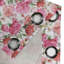 Rideau de fenêtre à 2 panneaux Red Barrel Studio® Shabby Flora, 50 po x 108 po, rose pâle / rose vif-106351861