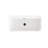 Dezra 59'' x 30.7'' Freestanding Soaking Bathtub-12152655