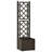 vidaXL Planter Trellis Raised Flower Bed Self Watering System Rattan Look-61686726-61768045