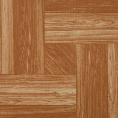 10Pcs Self-adhesive PVC Flooring Tiles Set