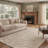 Albertslund Zebrava Modern Zebra Stripe Machine Washable Beige Indoor Area Rug with Non-Slip Backing-409498743