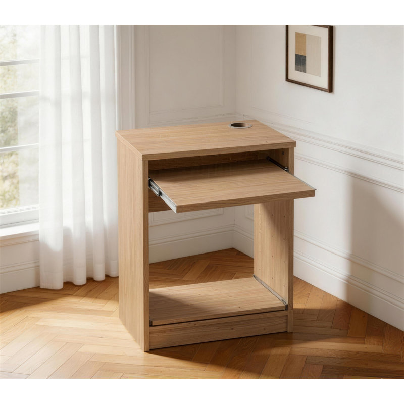 Haagen Computer Desk, Oak
