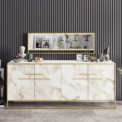 Buffet console de 70,83 po de largeur