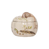Forest Walk Pumpkin Soup Bowl with Lid