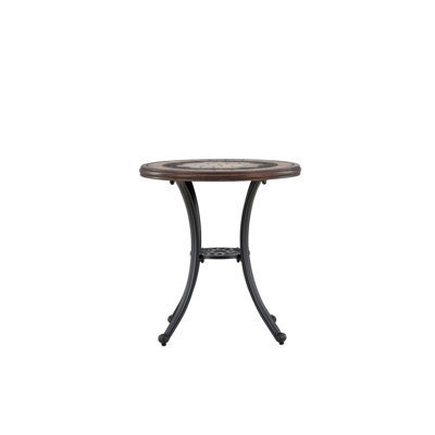Avoca Round Outdoor Cafe Table , 60cm cm W 60cm cm D