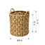 Panier tressé en ruppie maritime Portillo-40902359