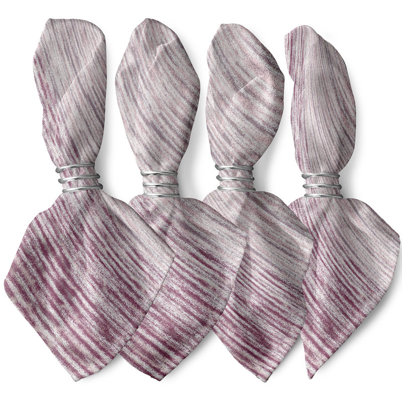Serviette Odelina Raina, Mauve