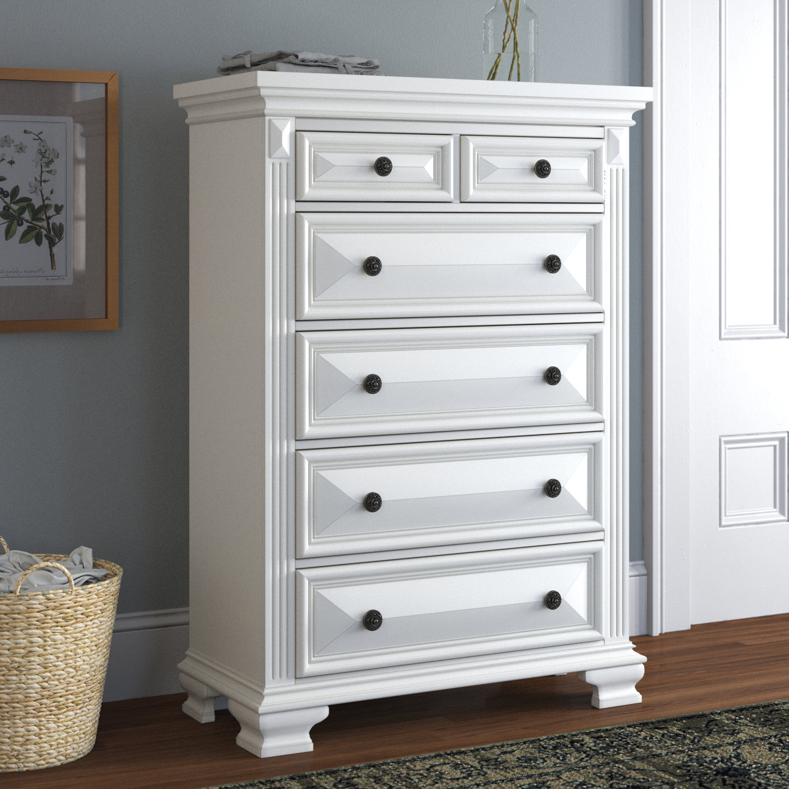 Louis-Philippe Dresser with Mirror, 77% Off