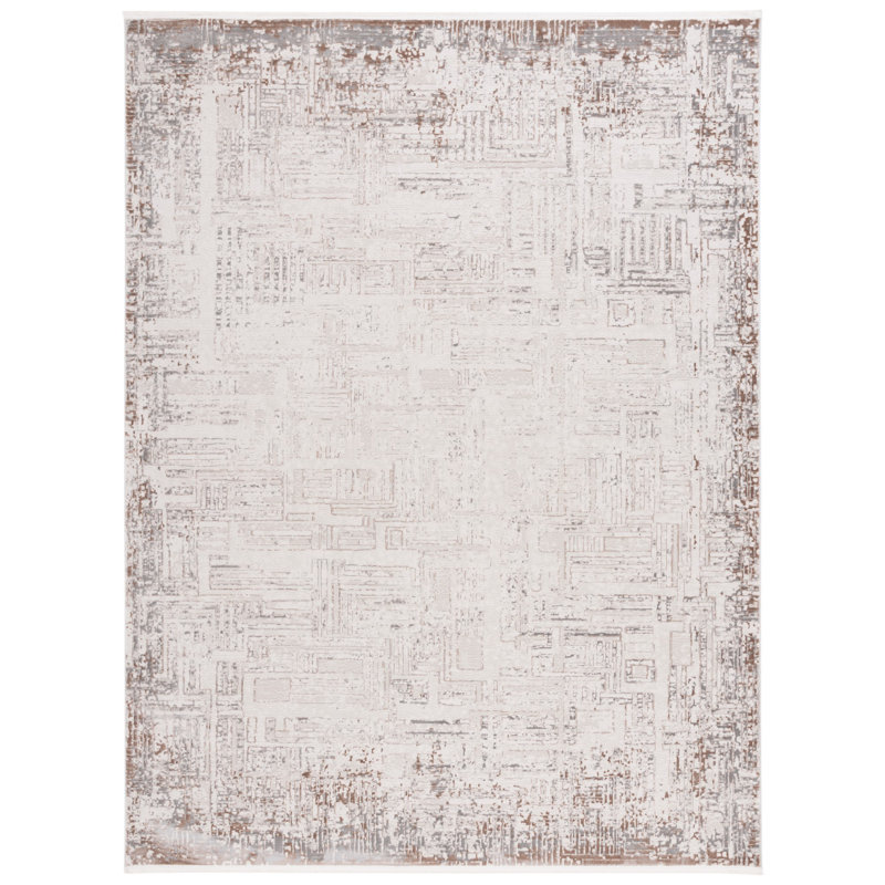 Anaylah Performance Abstract Rug, Rectangle 8' x 10'