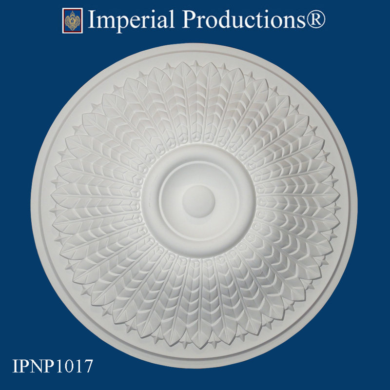 Médaillon de plafond H 24 po x l 24 po x P 6 po