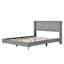 Grand lit plateforme tapissier Daventry-602065361