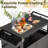 Outdoor Grill Cart Kitchen Storage Cabinets Island with Wheels Buffet Prep Tables
