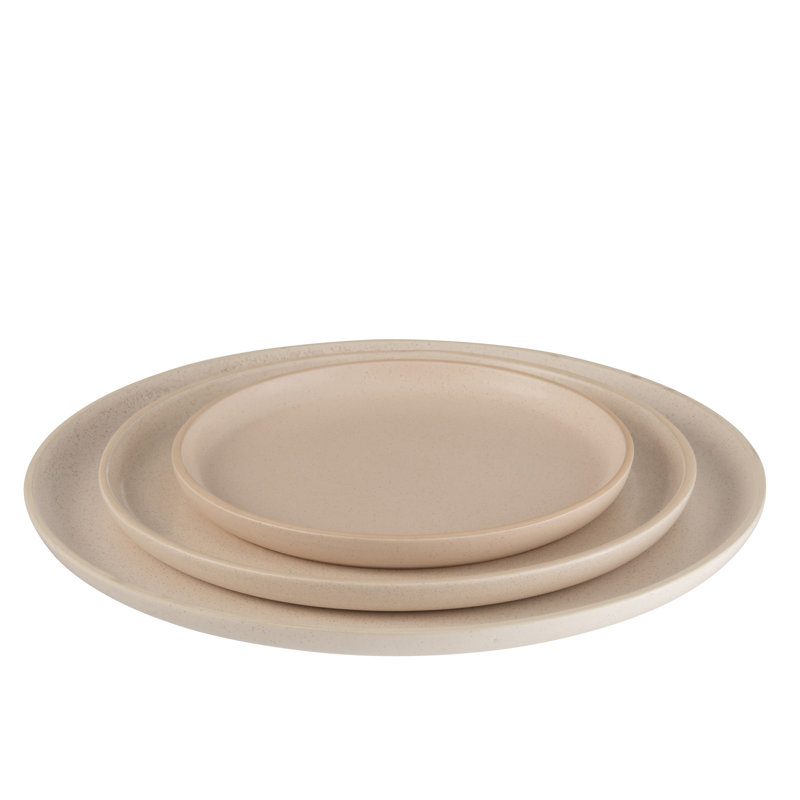 Kerstin Ceramic Decorative Plate, 1.8cm H x 20.3cm W x 20.3cm D