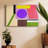 Color Composition II-Gallery Wrapped Canvas