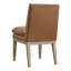 Chaise rembourrée en cuir Bethea-118303840