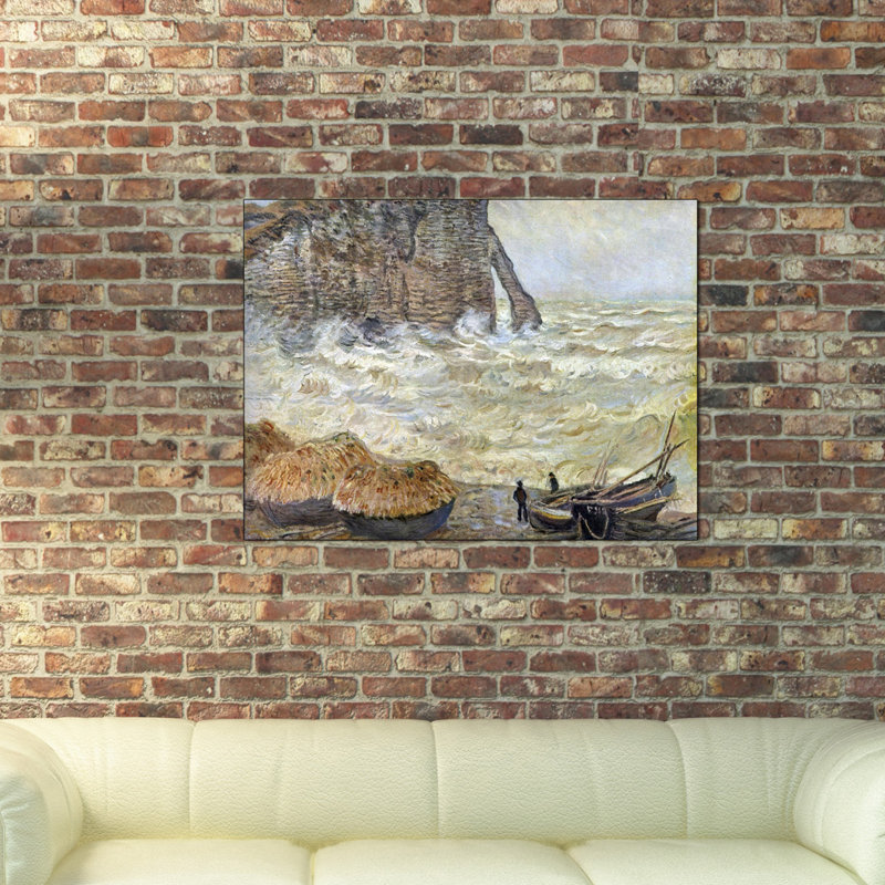 Claude Monet - Wrapped Canvas Painting, 60cm H x 80cm W x 1.8cm D