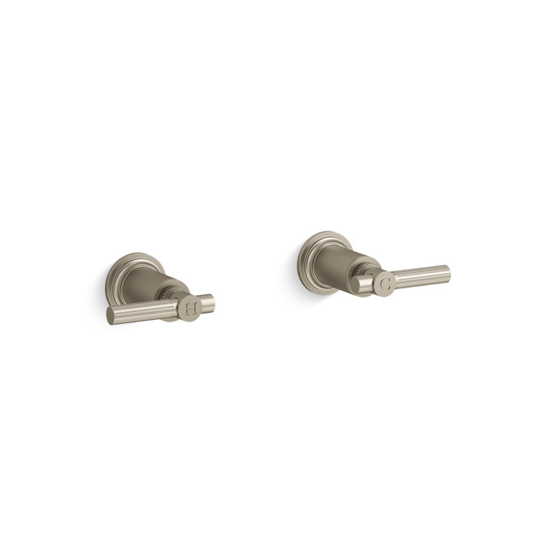 Central Park West™ Wall-Mount Bath Faucet Lever Handles, Brushed Bronze