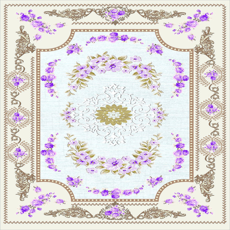 Antibacterial Hall Carpet, 39.4 x 59.1 inches | 100% Polyester, 0.4 in Pile Height, Non-Slip PVC Felt Dot Underside | Machine Washable, 3D Digital Printing, Durable & Stylish for Modern Home Décor