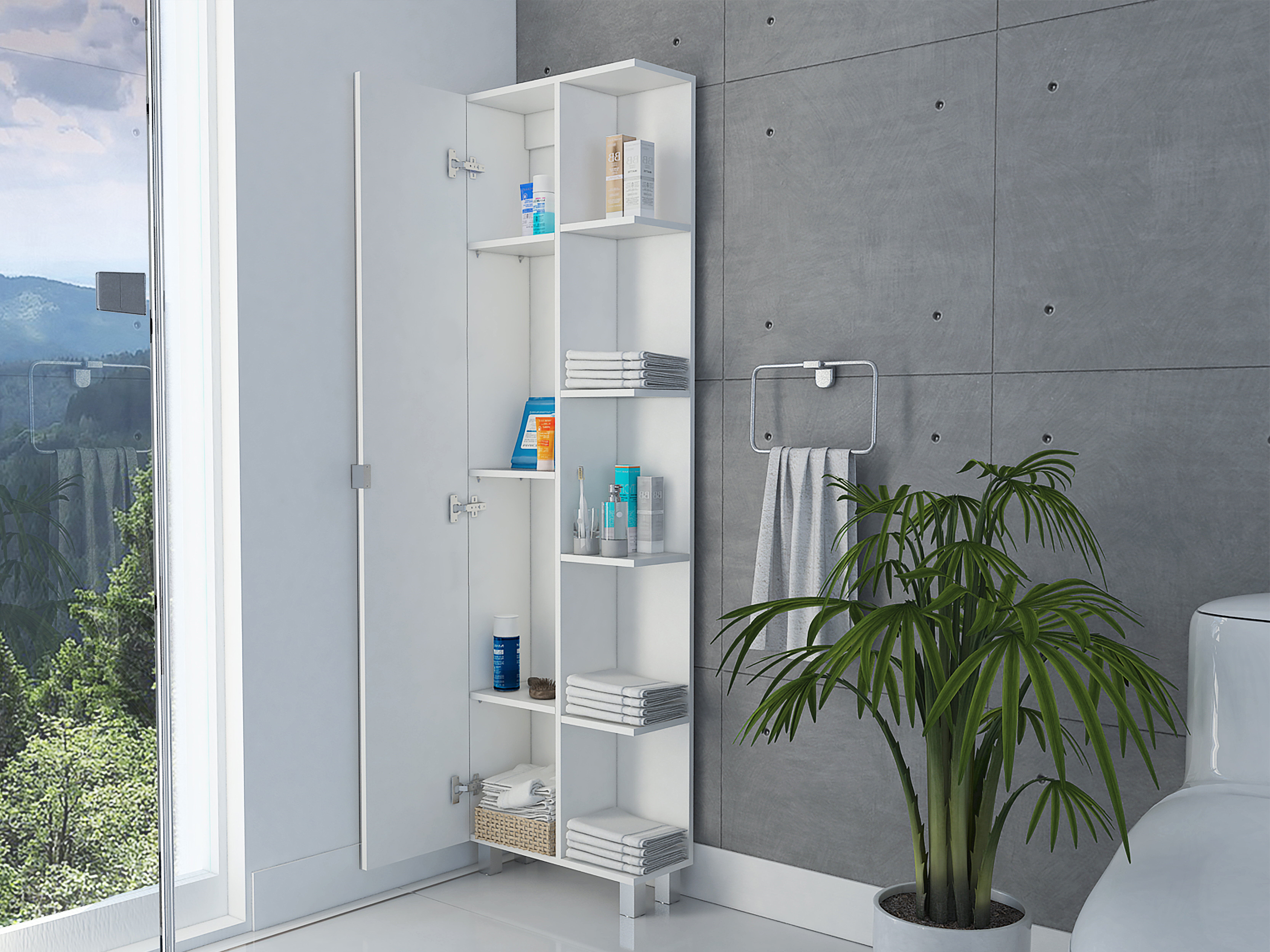 Linen Closet & Bathroom Organization — Minima