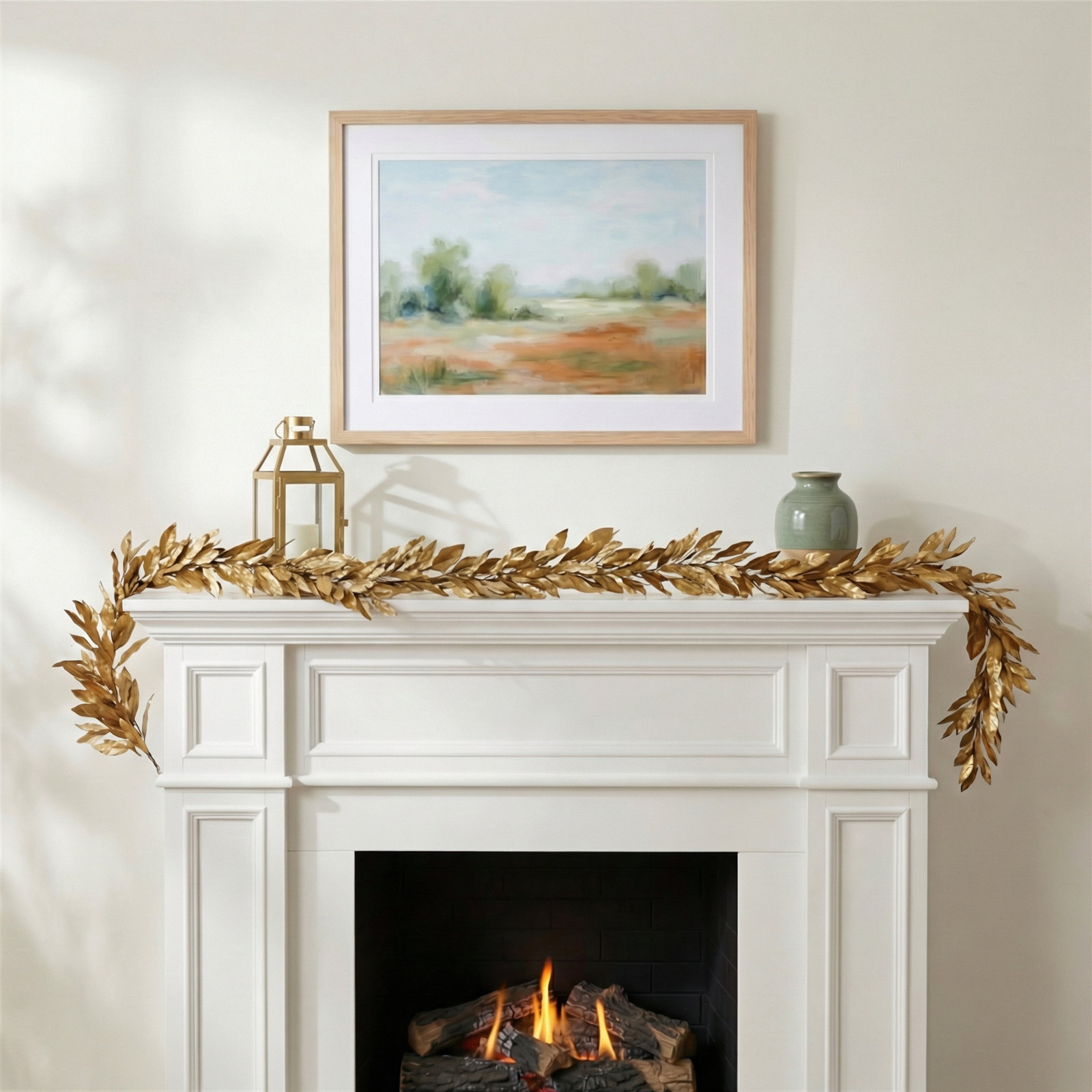EUCALYPTUS AND MAGNOLIA LEAF GARLAND