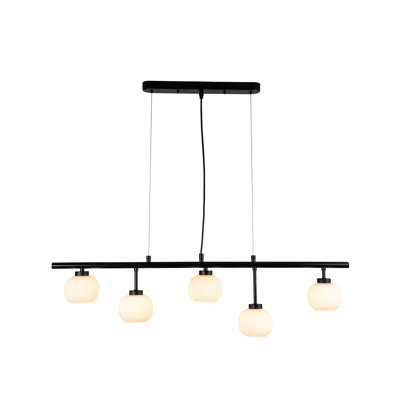 5 - Light Matte Black Pendant