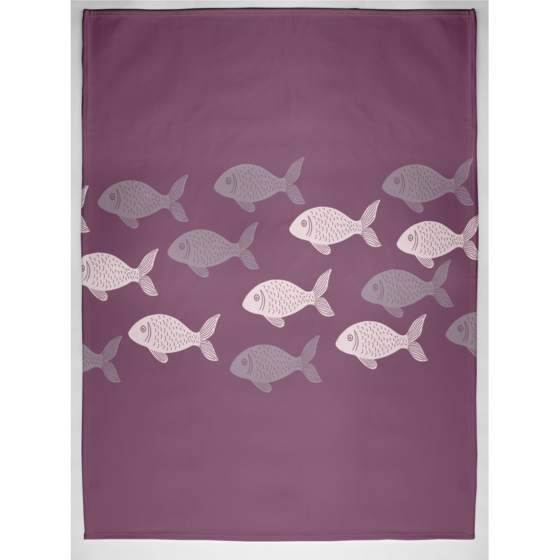 Jeté de plage, L 50 po x l 60 po x P 0,5 po, Mauve