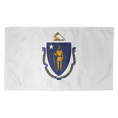 Tapis de porte d’intérieur du massachusetts flags Fawcett