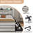 Modern Bed Frame with 12 Drawers and Open Storage Headboard,Charging Station,No Box Spring Needed-2102405135-2093934846