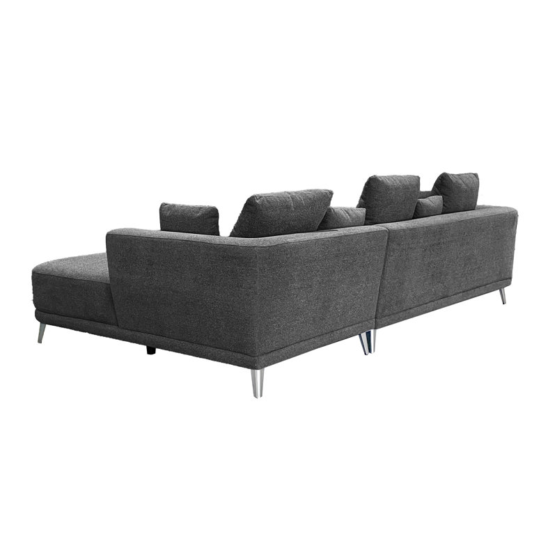 5 Seater Fabric Sofa, Grey