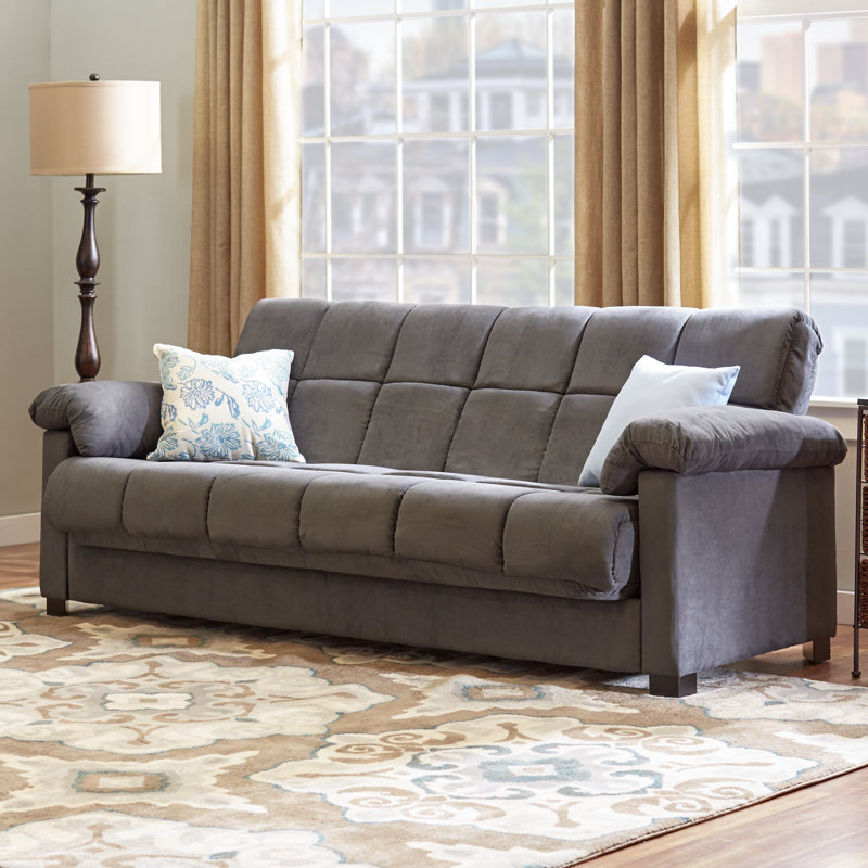 Upholstered Sofa, Gray