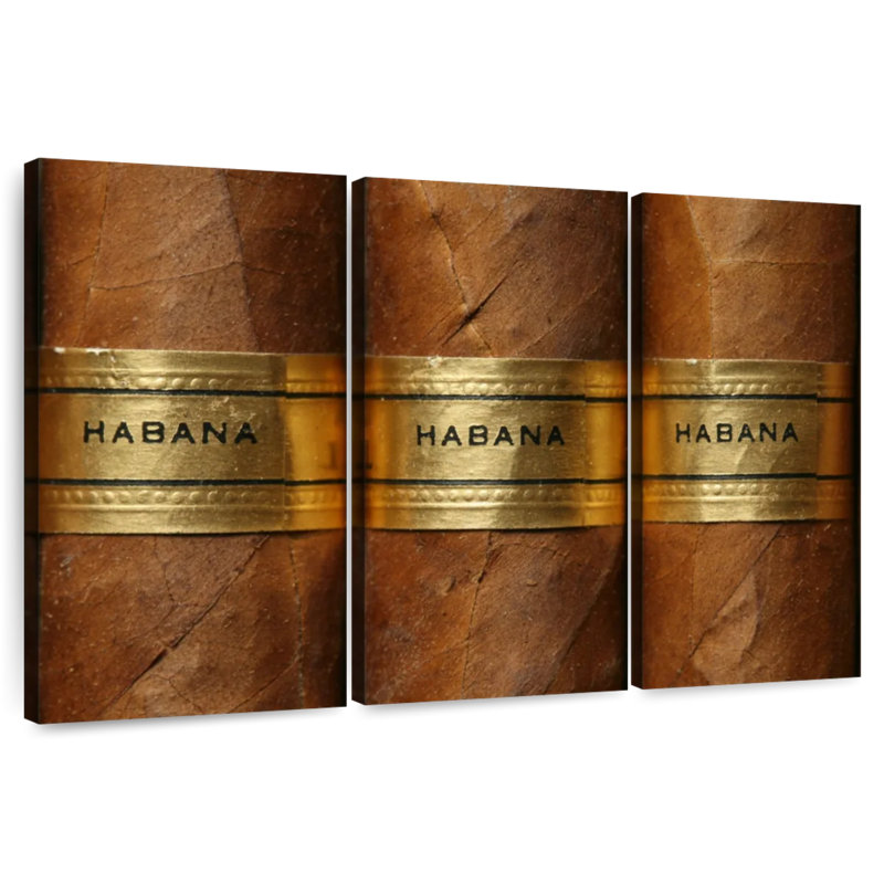 Senne Havana Rolled Cigars, 36" H x 57" W