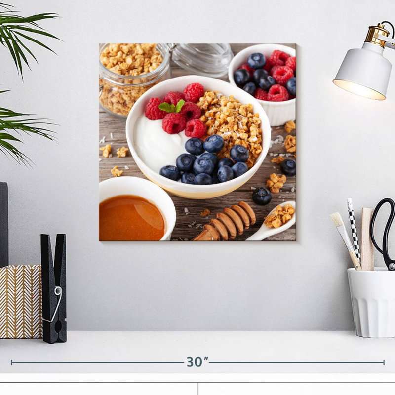 Petit-déjeuner sain Granola Yarlin, H 16 po x l 16 po