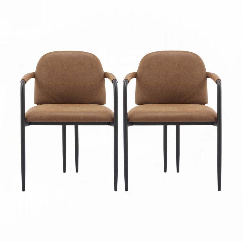 Chaises de cuisine, Brun