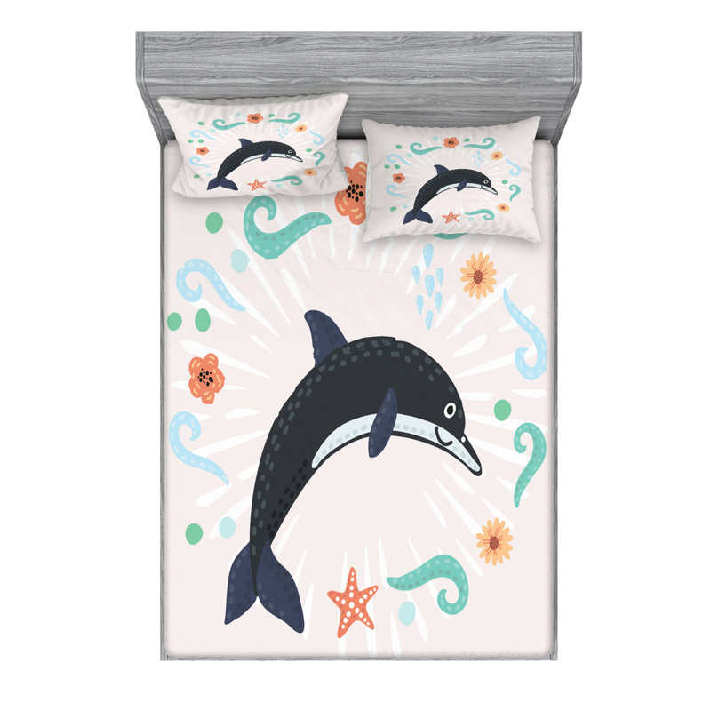 Microfiber Sheet Set, Full Sheet Set with Fitted Sheet