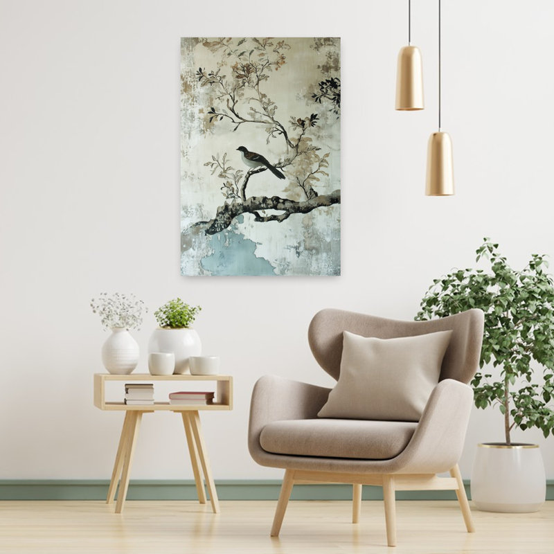 Art contemporain, art mural rétro, H 36 po x l 24 po