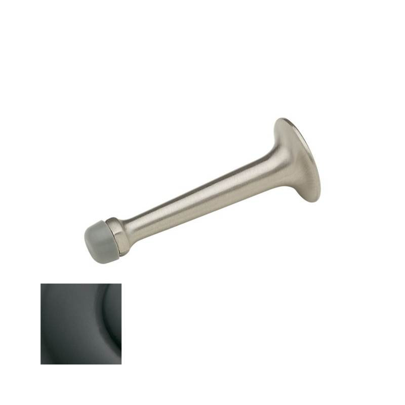 Wall Bumper Brass Baseboard Stop, Oil Rubbed Bronze