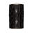 Estela 2-Light Wall Sconce - Matte Black/French Gold