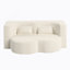 Canapé-lit moderne avec 2 coussins, canapé-lit en velours côtelé moelleux convertible, 15 /-1351878350