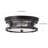 2-Lamp black dimmable glass iron Ceiling light
