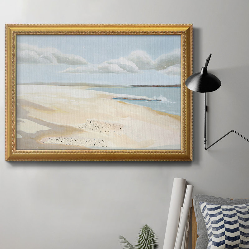 Toile de qualité supérieure Sandy Getaway II, prête à être accrochée, H 24 po x l 60 po x P 1,5 po