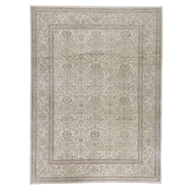 Hand Knotted Wool Oriental Indoor Rug