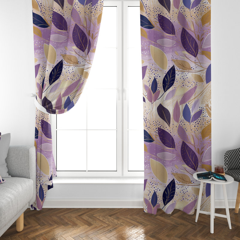 Kanaga Room Darkening Curtain Pair, 40" W x 61" L
